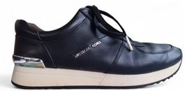 Baskets Michael Kors Allie en cuir noir, taille 39