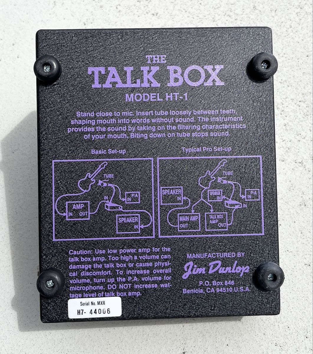 Heil Sound Talk Box HT-1 - Vintage Effektgerät! Top! (Neu (gemäss
