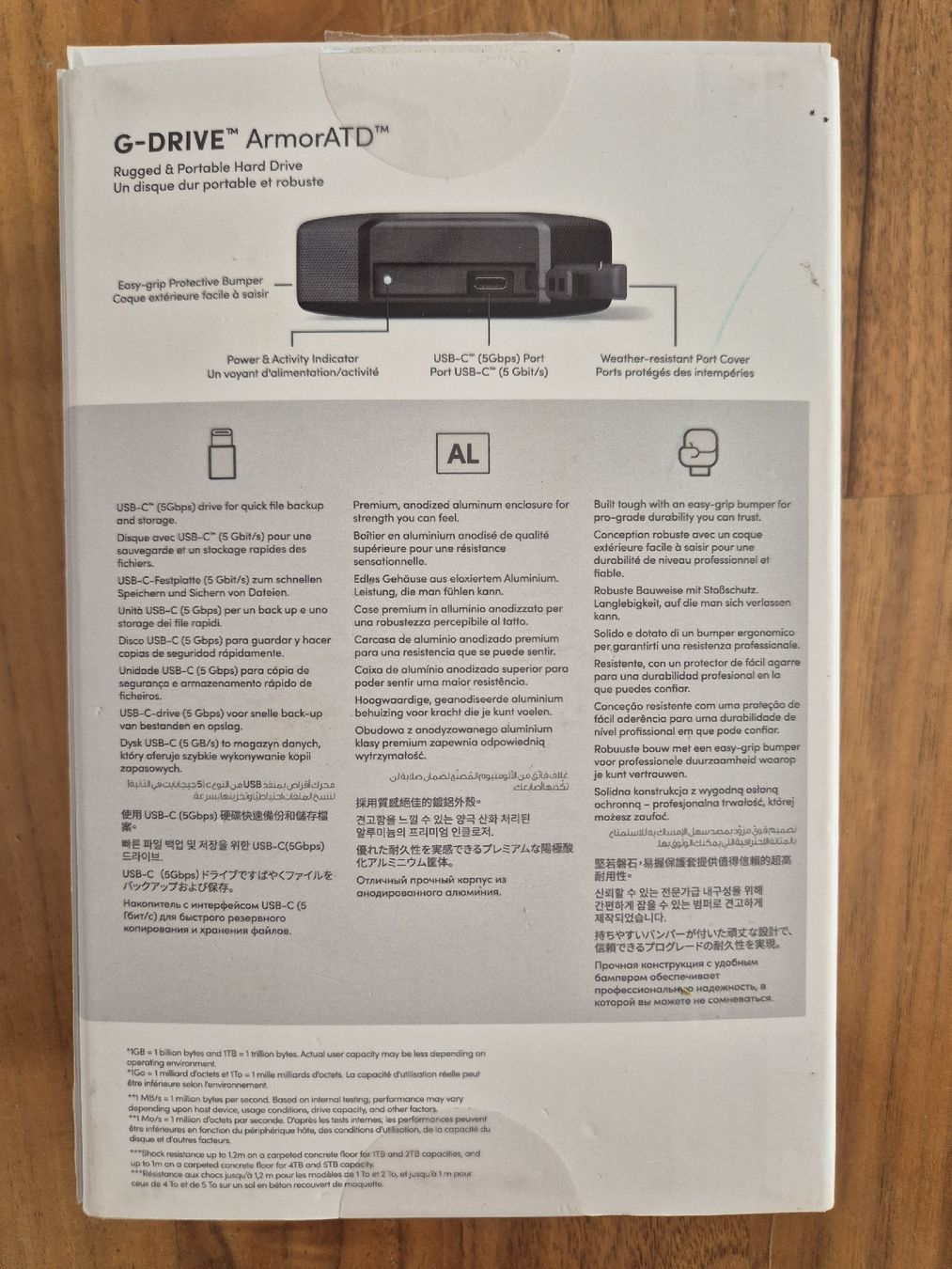Sandisk Dischi rigidi: Hard Disk esterno 4 Tb "Rugged" – Nuovo (secondo la descrizione) da Minusio venduto da MatRec 2