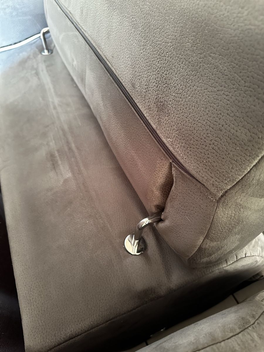 Sofas: Sofa grau, Microfaser 320x220cm ab 1.- – D'occasion à Niederbipp par Roeschu77 4