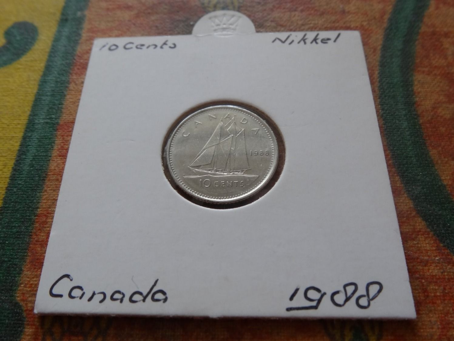 Alle Münzen: CANADA 10 Cents 1988 – Gebraucht aus Romanel-sur-Lausanne von Swift13