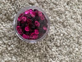 Pailletten fuchsia 5mm