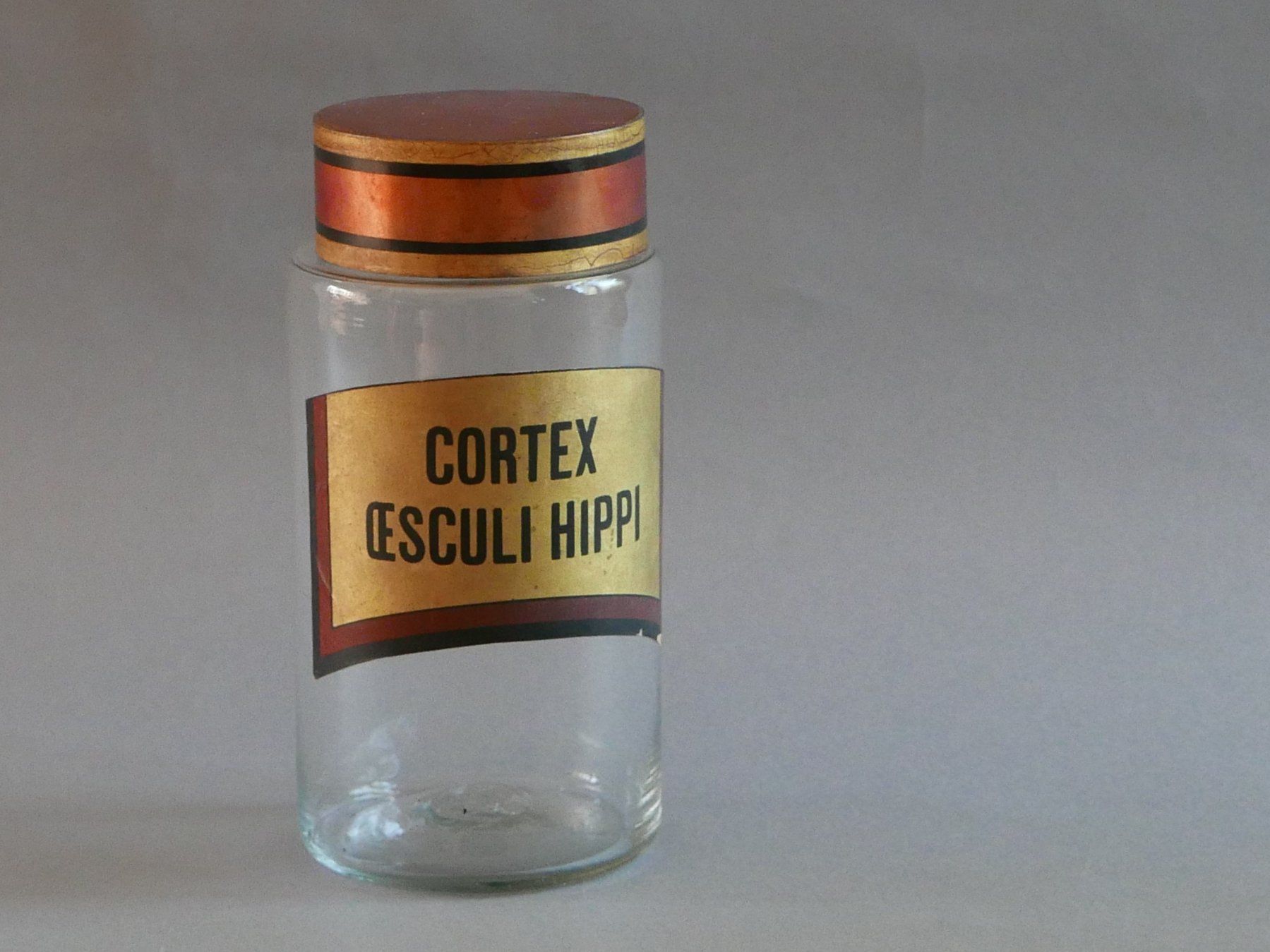 Verres: ANTIKE APOTHEKER-DOSEN GLAS 19. JH. – D'occasion à Balgach par Zwischenraum