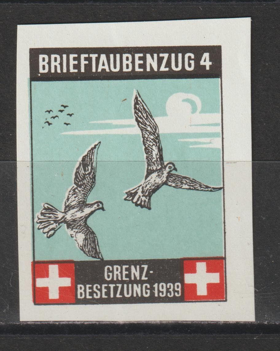 Tutti i francobolli: Brieftaubendienst Nr. 4/2 * – Usato da Siebnen venduto da Fstaehli