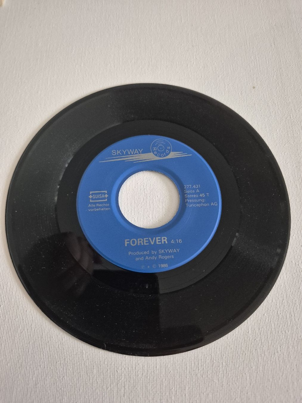Schallplatten: Skyway  - Forever Back To You -  Single 7 , CH – Gebraucht aus Uster von newwave0 2