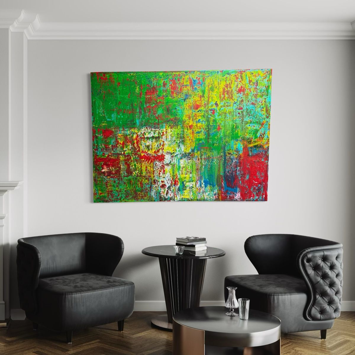 Gemälde: Original Gemälde, abstrakte Kunst, 190 x 140 cm – Neu und originalverpackt aus Berikon von nimmo 8