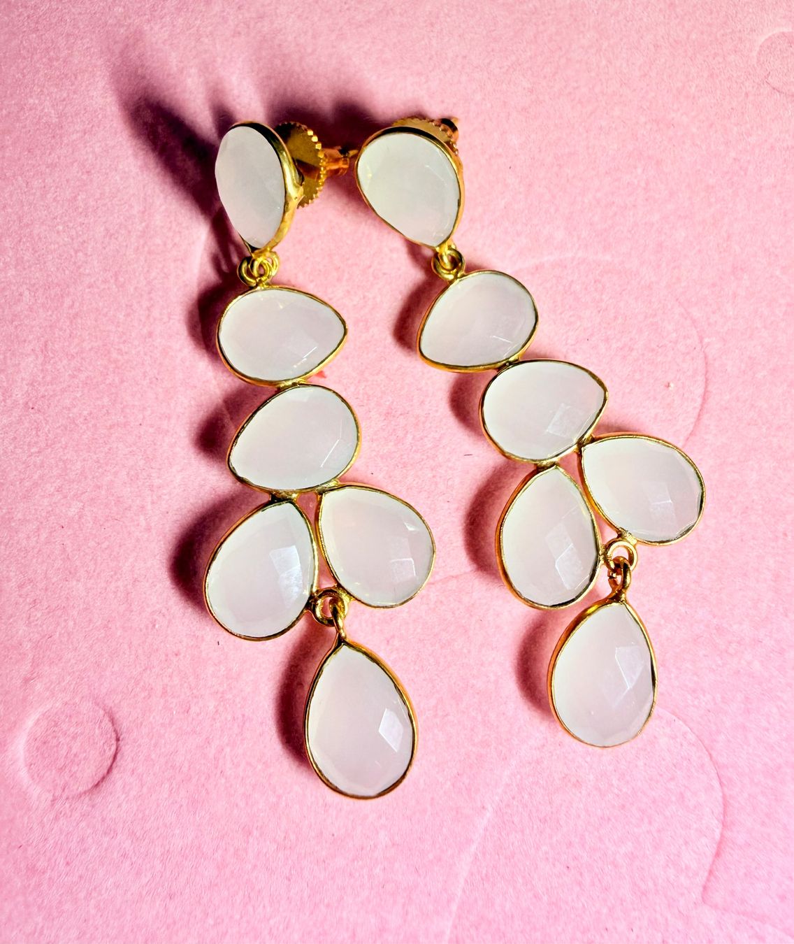 Ohrringe & -stecker: Boucles d’oreilles Pierres de lune – Neu und originalverpackt aus St-Maurice von Sandrinette123 1