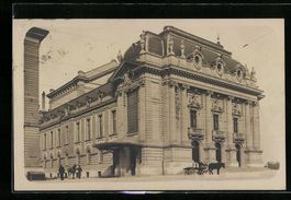 AK Bern, Ansicht vom Stadttheater, 1911