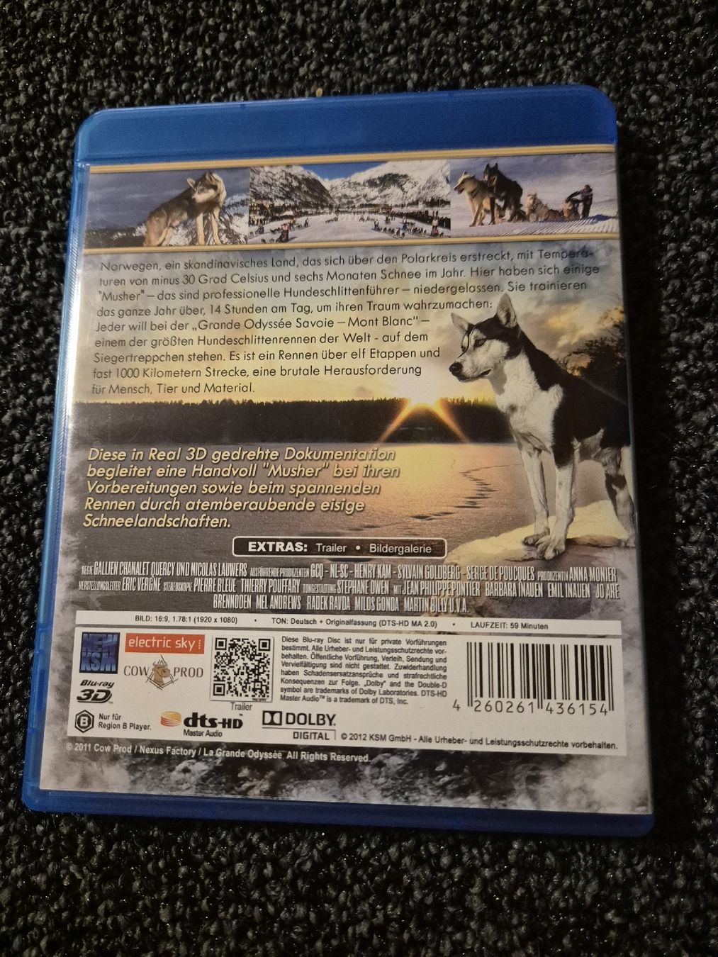 Tutti i DVDs: Faszination Schlittenhunde 3D Blu-ray – Usato da Ruswil venduto da jan_bxl5 1