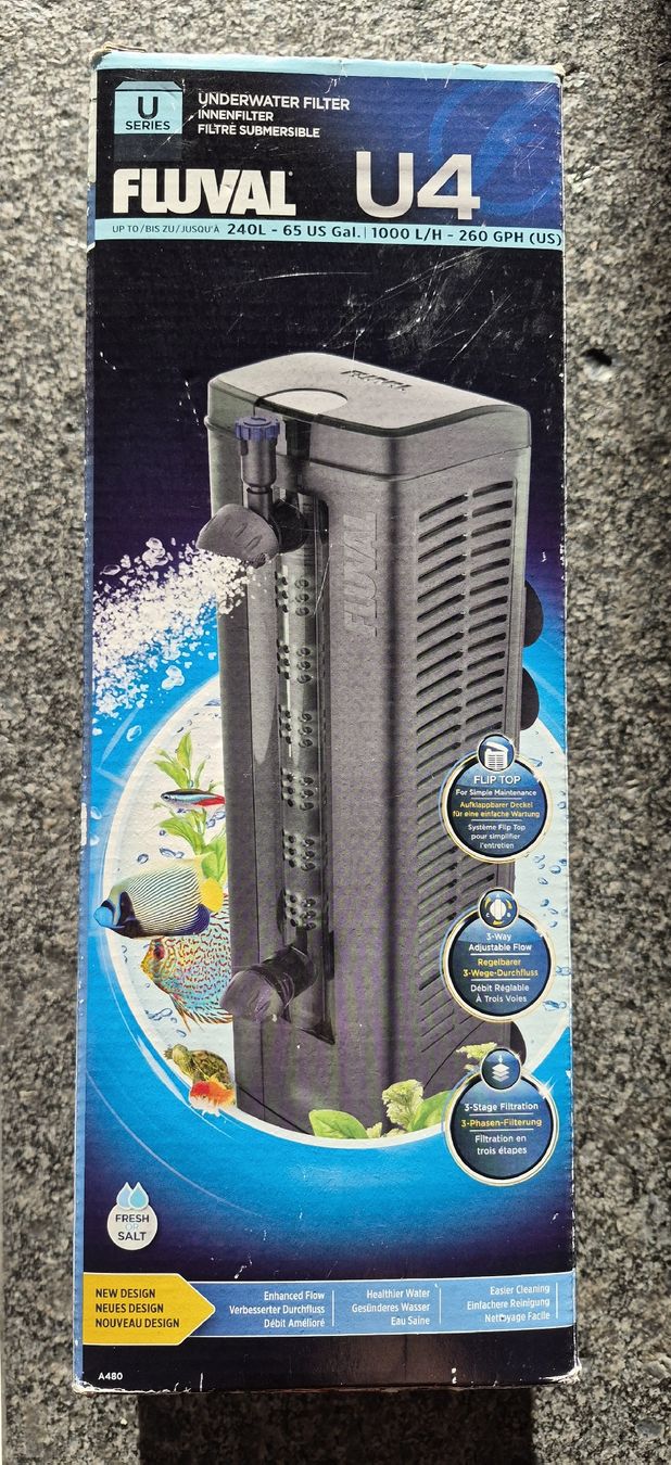 Fluval Filter: Aquarium Innenfilter Fluval U4 – Gebraucht aus Hochdorf von luna36 1