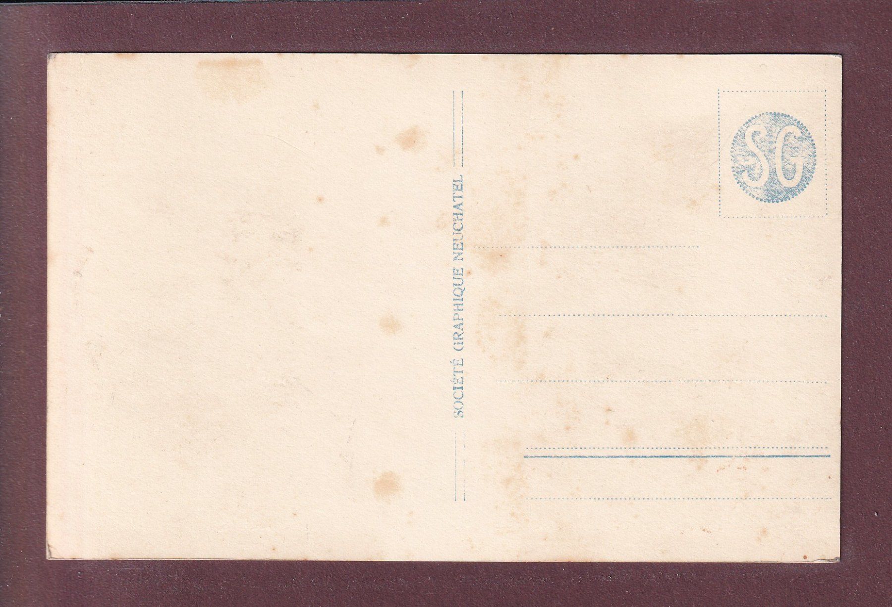 Cartoline postali: BRETAYE - Lac Noir - Pic Chaussy – Usato da Pully venduto da nicecards 1
