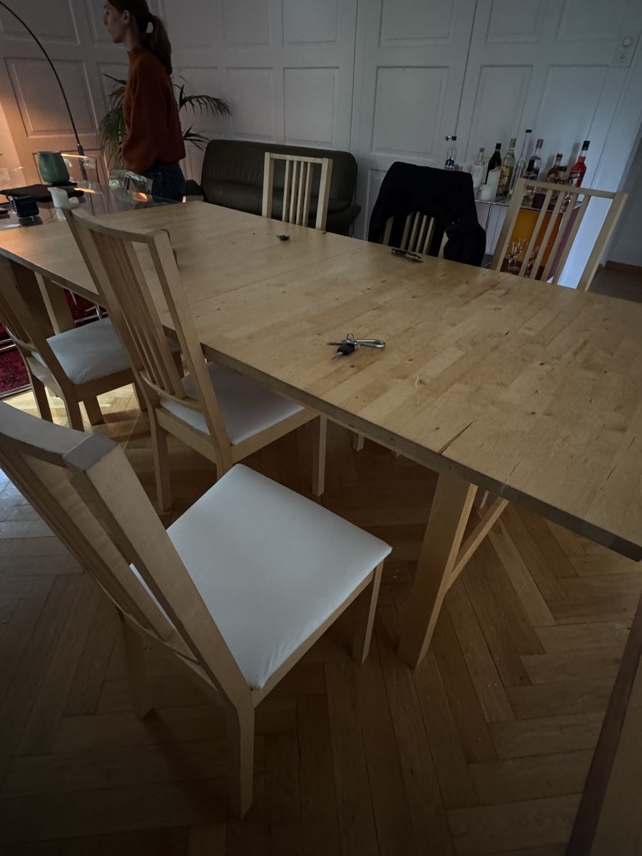 Tische: Esstisch mit Stühlen – Gebraucht aus Zürich von mar_glj2 2