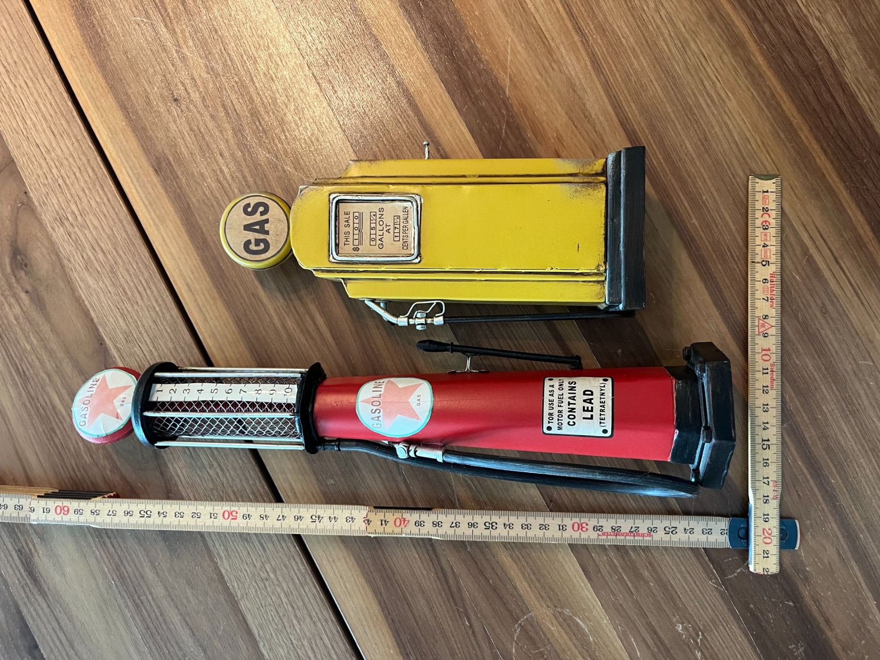 Tutte le decorazioni: Tanksäulen Deko - 2er Bundle (rot und gelb) – Usato da Egerkingen venduto da simsigi 2
