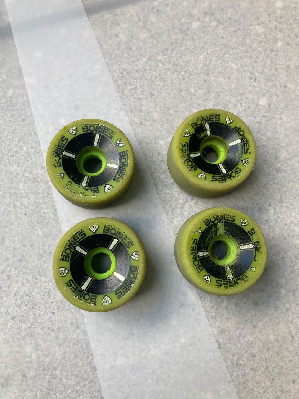 Skateboards: Powell PeraltaT-Bones Wheels – Usato da Vallamand venduto da CFK5
