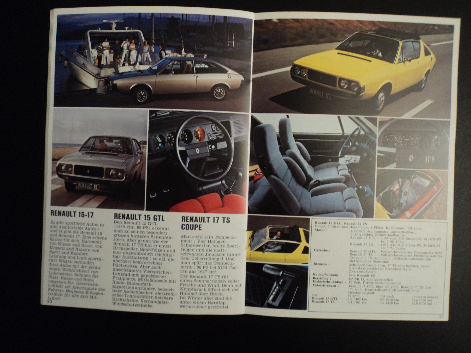 Renault Dokumente: Prospekt Renault Programm 1978 5Alpine A310 15/17 6 16 20 30 – Gebraucht aus Schwarzenburg von modelCARama 8
