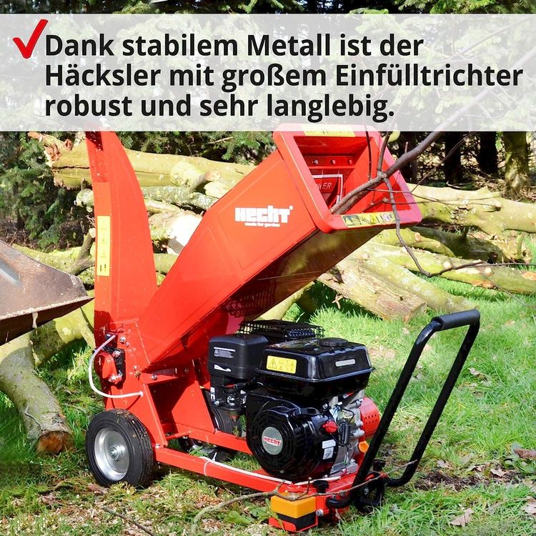 Hecht 6208 Benzin Gartenhäcksler 5,2 kW Kaufen auf Ricardo
