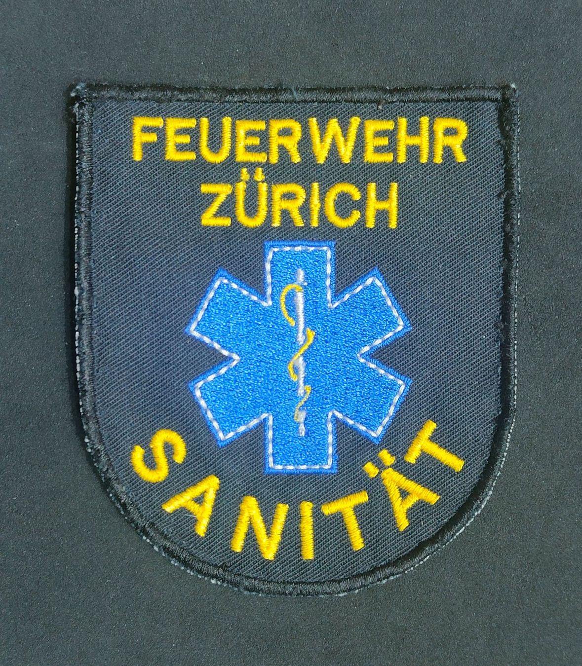 Patches: Badge Pompier Suisse – Gebraucht aus Payerne von jacmar