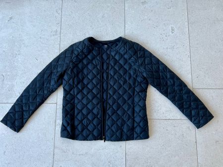Uniqlo Ultra Light Down Steppjacke, schwarz, Damen XL
