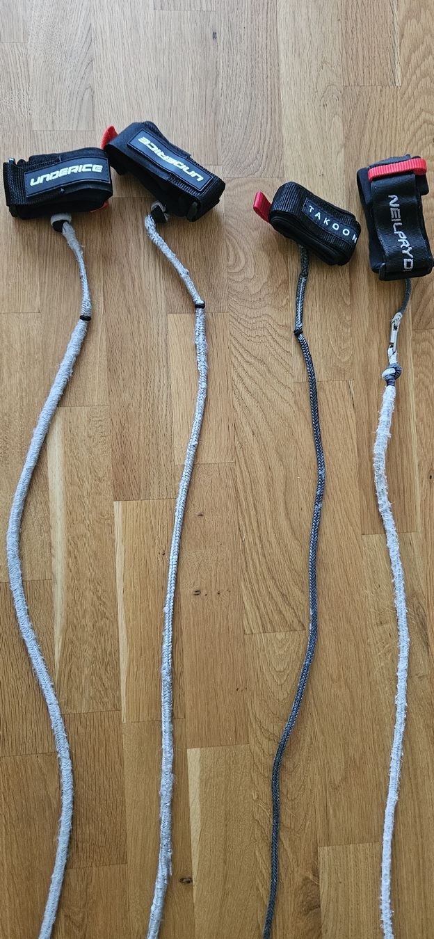 Surf: 4 leash pour wingfoil – Usato da Romanel-s-Lausanne venduto da bas_2l2q 2