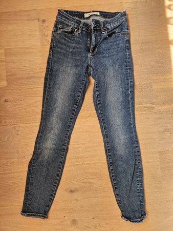 Gap 1969 Skinny Jeans W24 Denim Blue Secondhand