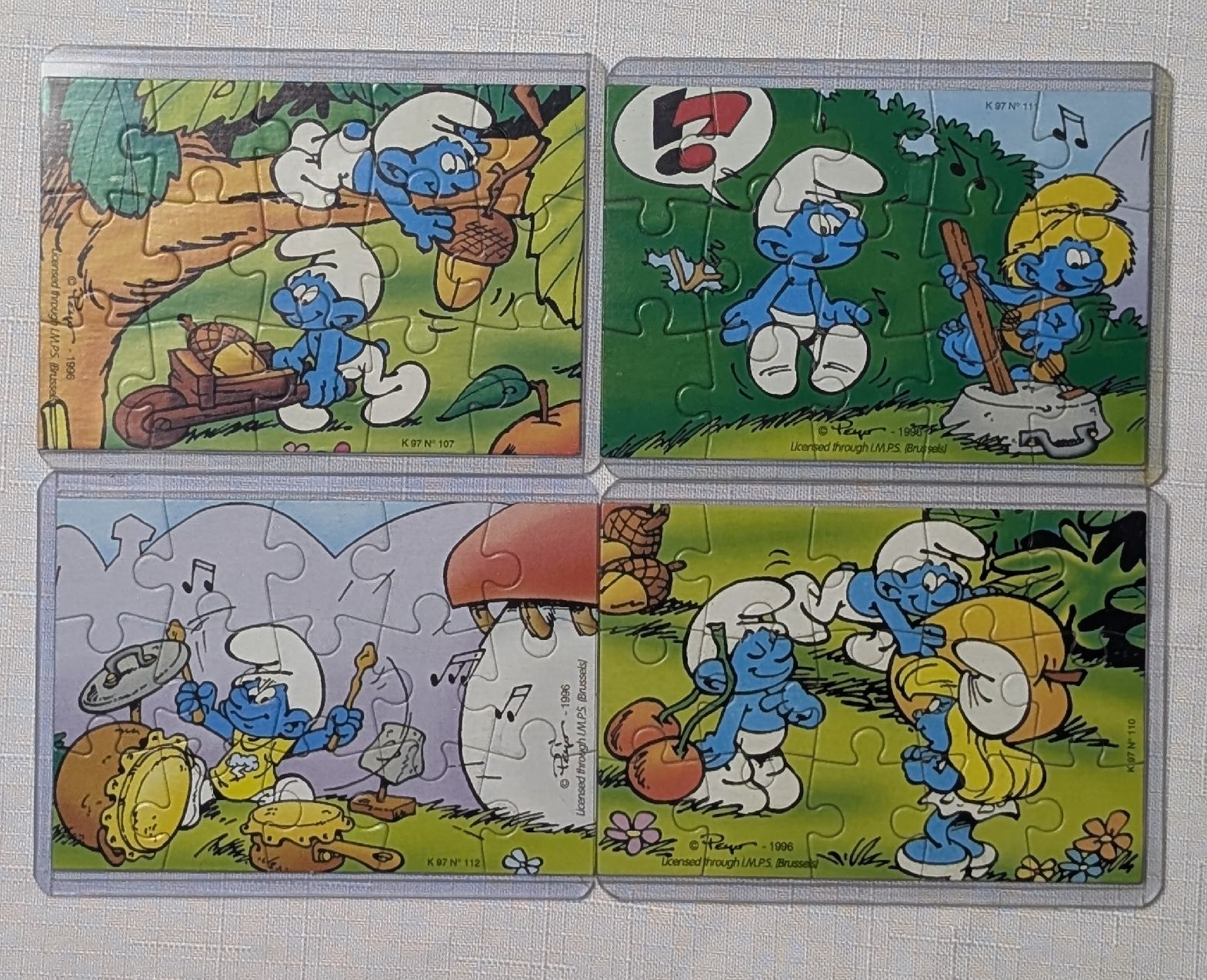 Puzzle 4 En 1 Les Schtroumpfs - 4 Puzzles De 35 à 70 Pièces, Niveaux Progressifs, Pour Enfants à Partir De 4 Ans, Qualité Polonaise - 6