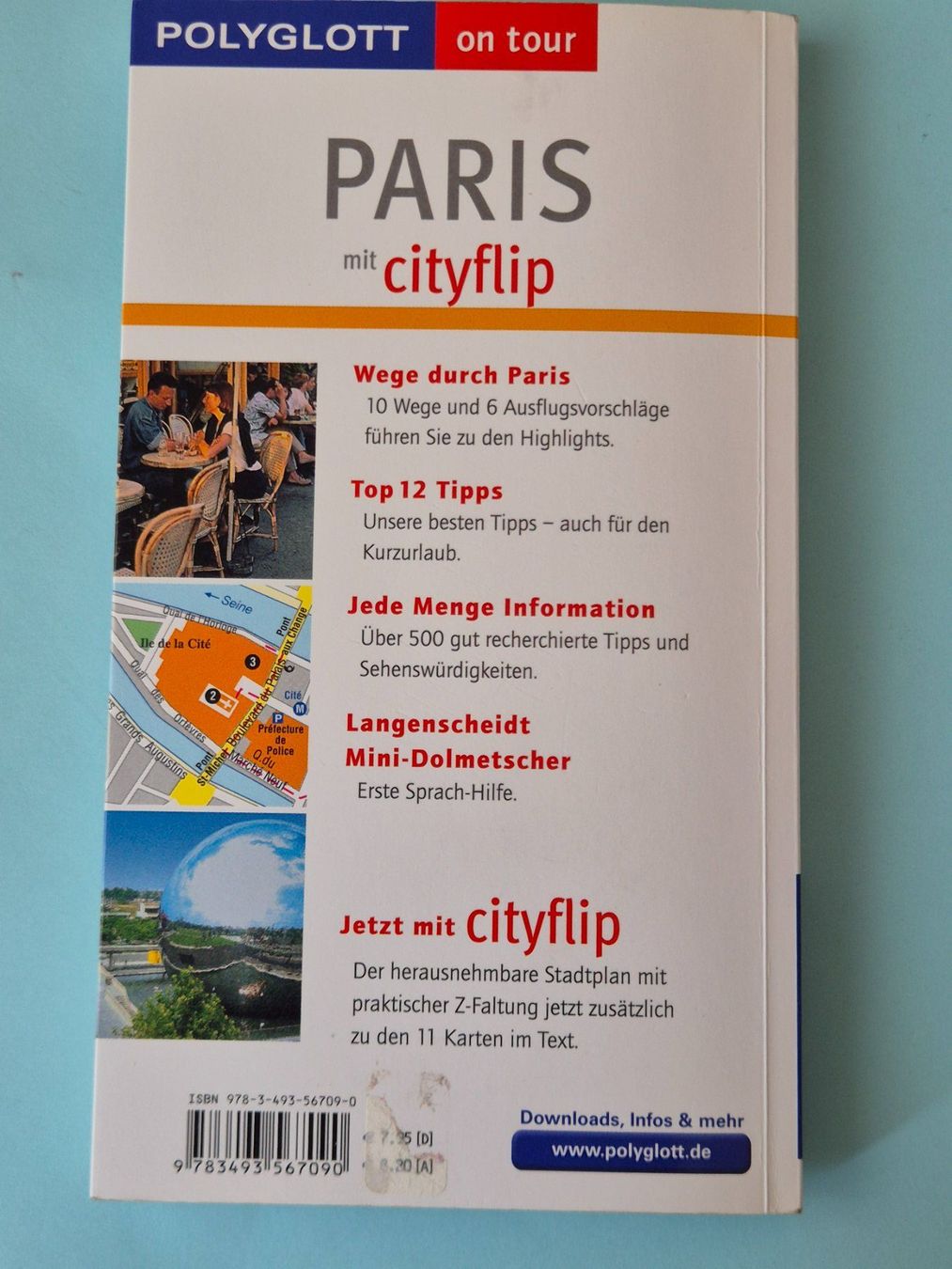 Bücher: Polyglott Reiseführer, Paris  mit Stadtplan  cityflip – Gebraucht aus Seewen SZ von SuperpumaDisplayTeam 1