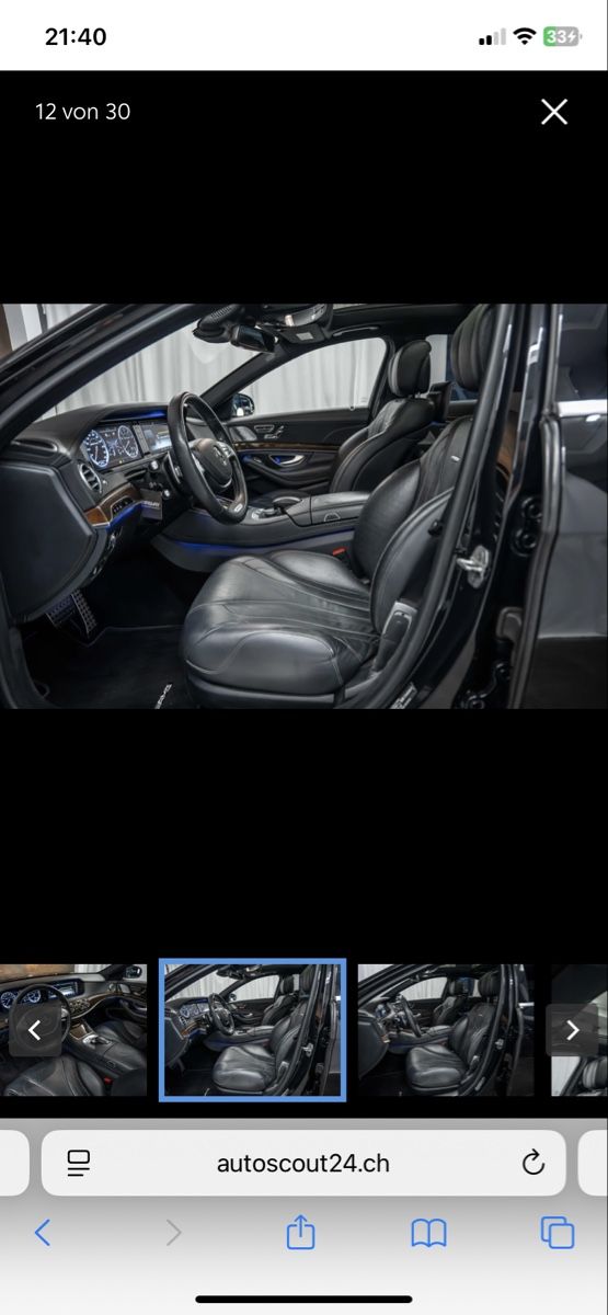 Mercedes-Benz Automobili: Mercedes s63 amg – Usato da St.gallen venduto da miki_shady 5