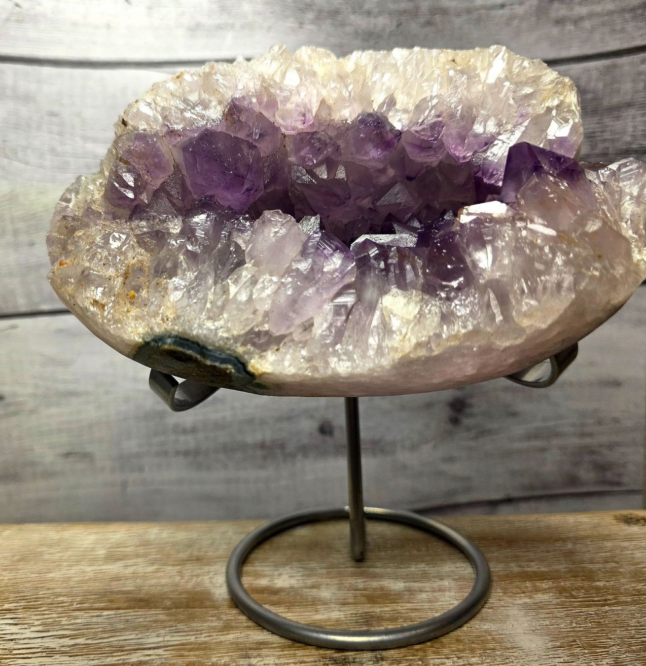 Minerali & Pietre curative: Grosse Amethyst Druse 2kg – Nuovo e nell'imballaggio originale da Matzingen venduto da Shay_Crystalz 1