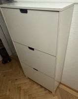 STÄLL Schuhschrank 3 Fächer, weiß, 79x29x148 cm