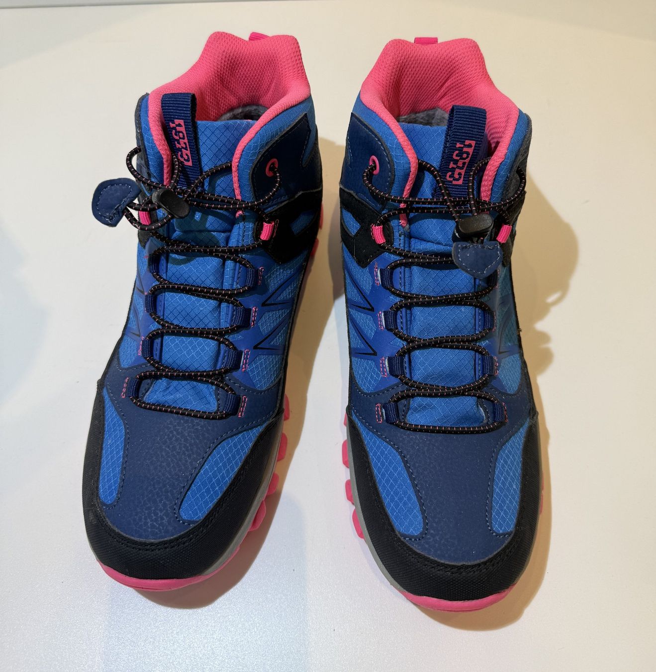 Scarpe da uomo: Wanderschuhe DOCKERS Blau u. Pink mit Schnellverschluss – Nuovo (secondo la descrizione) da Aarau venduto da didi512 4