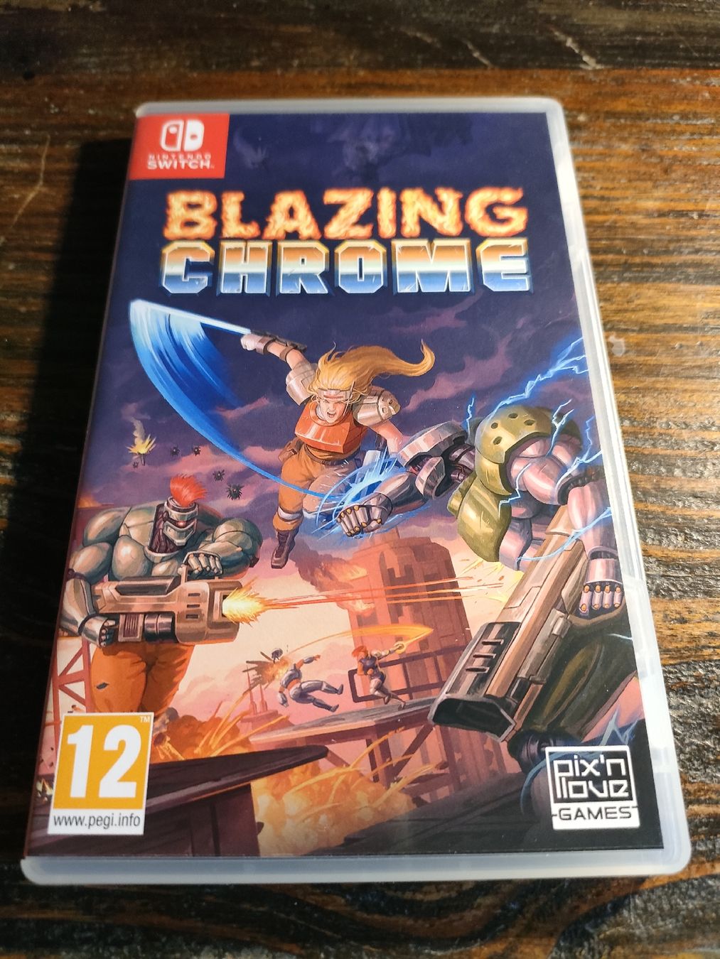 Nintendo Jeux: Blazing Chrome sur Switch – D'occasion à La Chaux-de-Fonds par nwa_w9zt