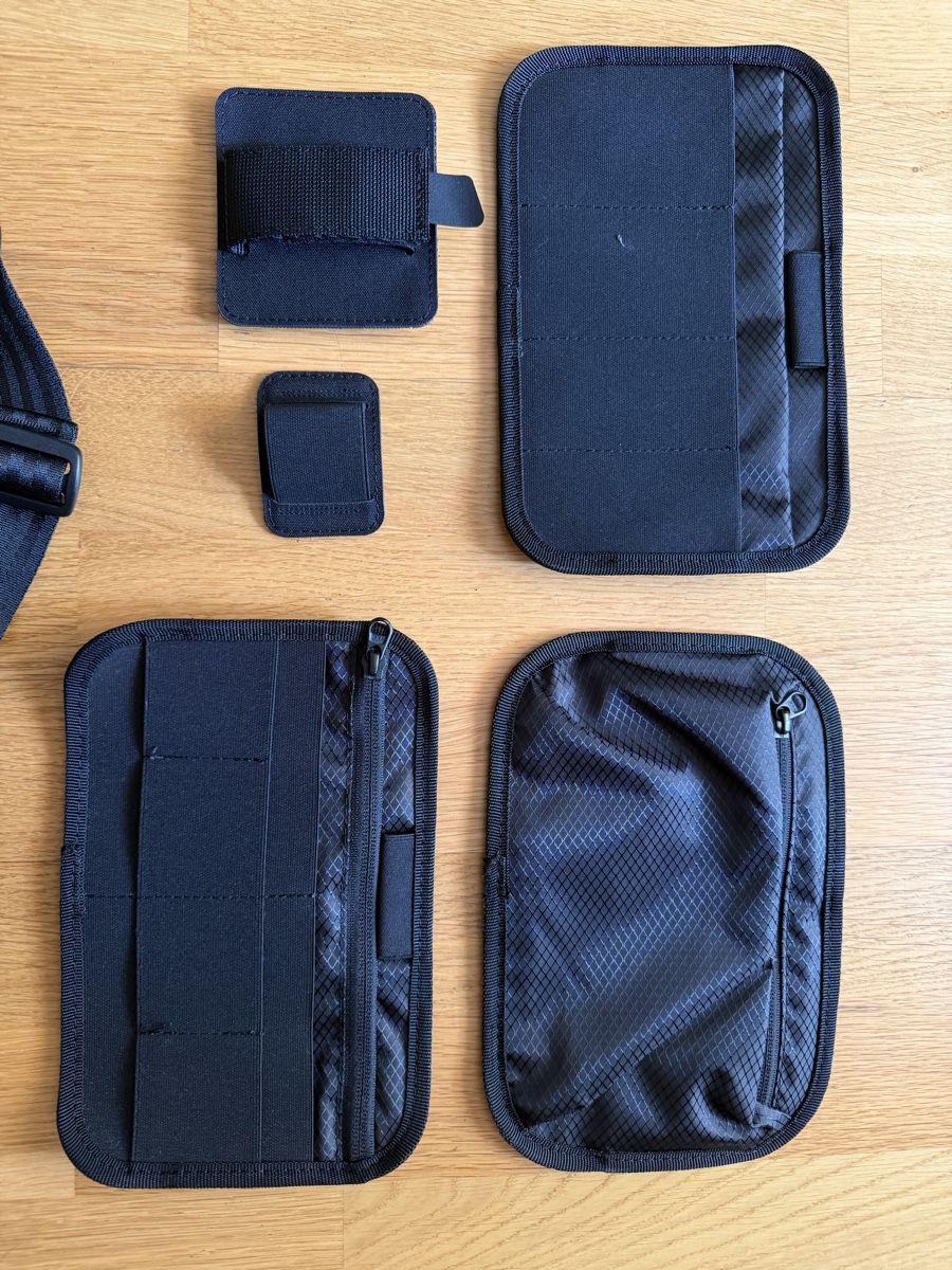 Borse: Tactical EDC black shoulder bag CCW with multiple inserts  – Usato da La Tour-de-Peilz venduto da bma_s97h 1
