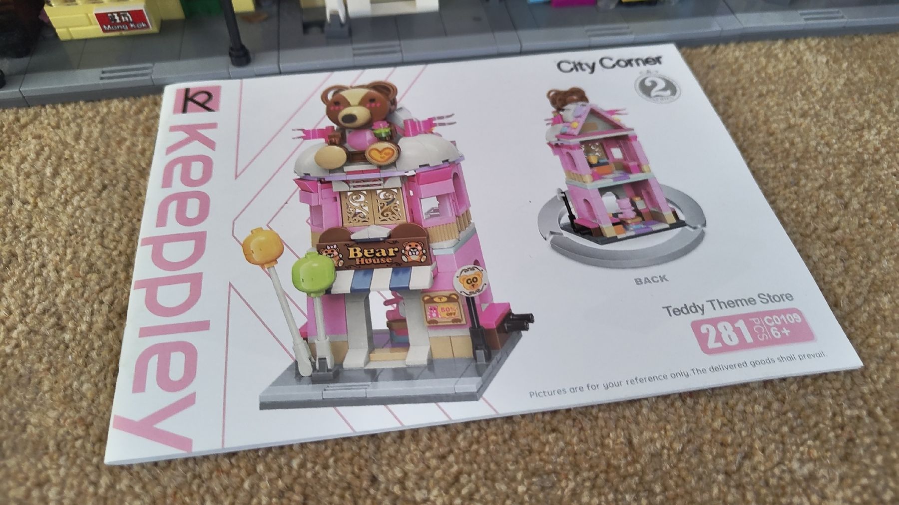 Kit di costruzioni: Keepley City Corner Teddy Theme Store 281pcs Age 6+ – Usato da Glattbrugg venduto da har_jgc7 1