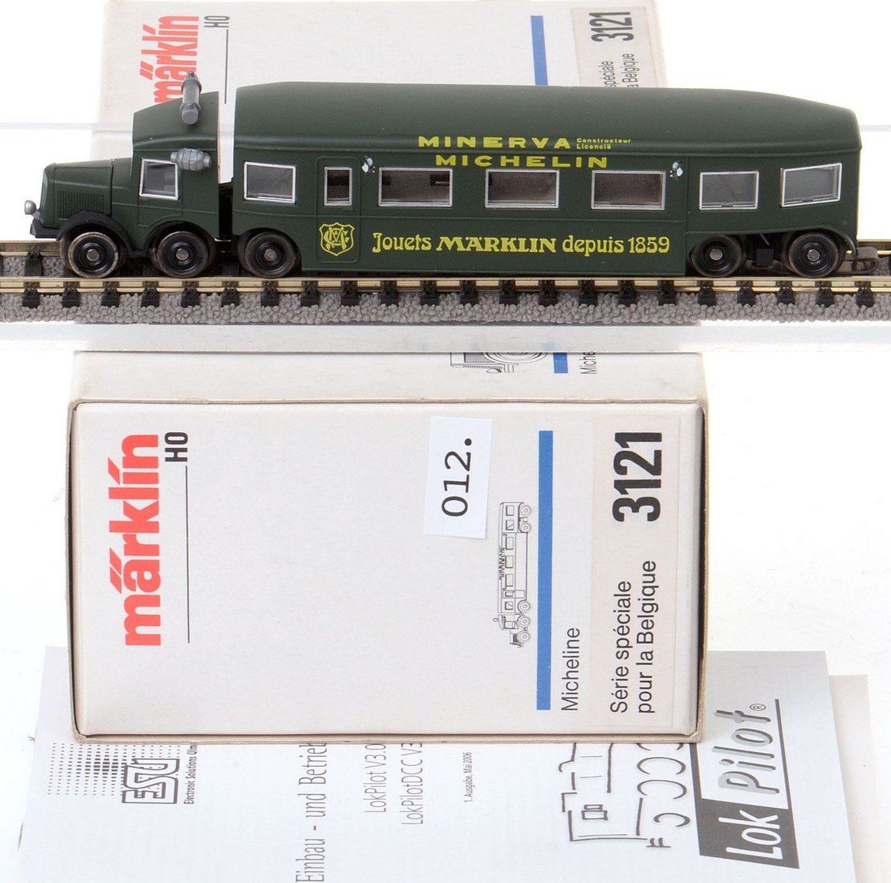 Märklin Modellini di ferrovie: Märklin HO-Wechselstrom Micheline "Digital" – Usato da Melchnau venduto da Lhofer 2