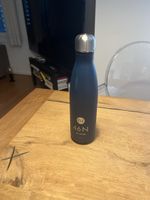 46N Isolierflasche Dunkelblau, Top Zustand für den Winter!