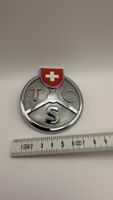 Emblem TCS mit Schweizer Kreuz Metall verchromt