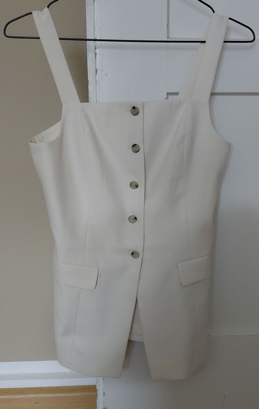 H&M Tops: Top Weste Eierschale, Grösse 36 von H&M – Gebraucht aus Basel von AnVi22