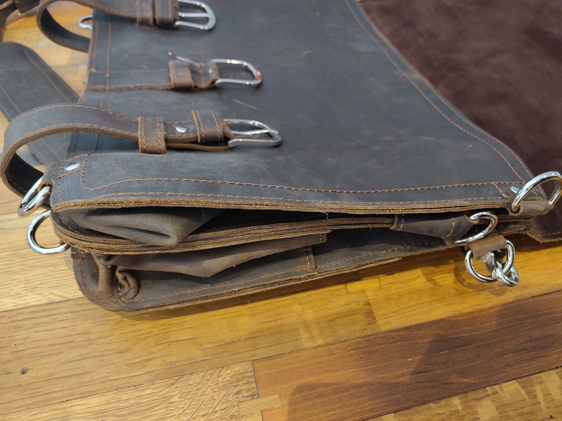 Borse: Kuriertasche aus Leder – Usato da Winterthur venduto da cheesedead 4