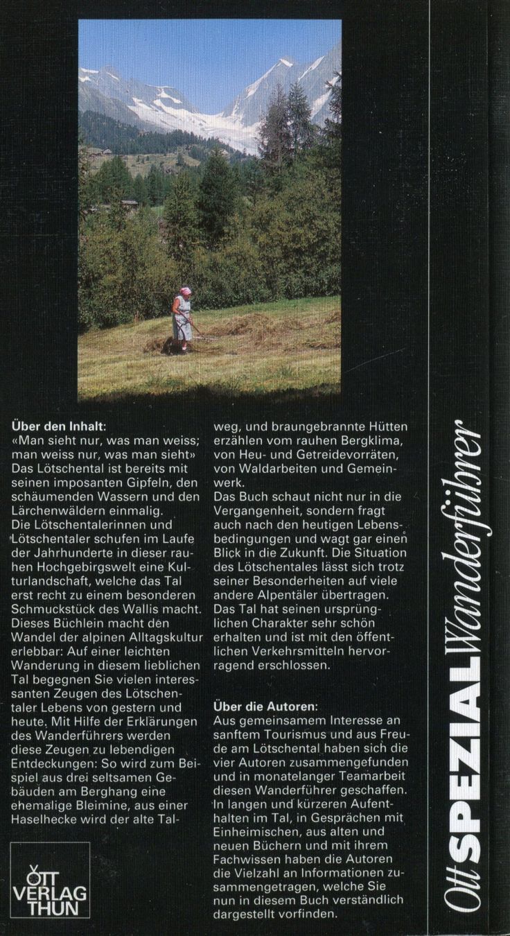 Libri: Lötschental, Kulturweg, Wanderführer – Usato da Aarau venduto da Elmaar41 1
