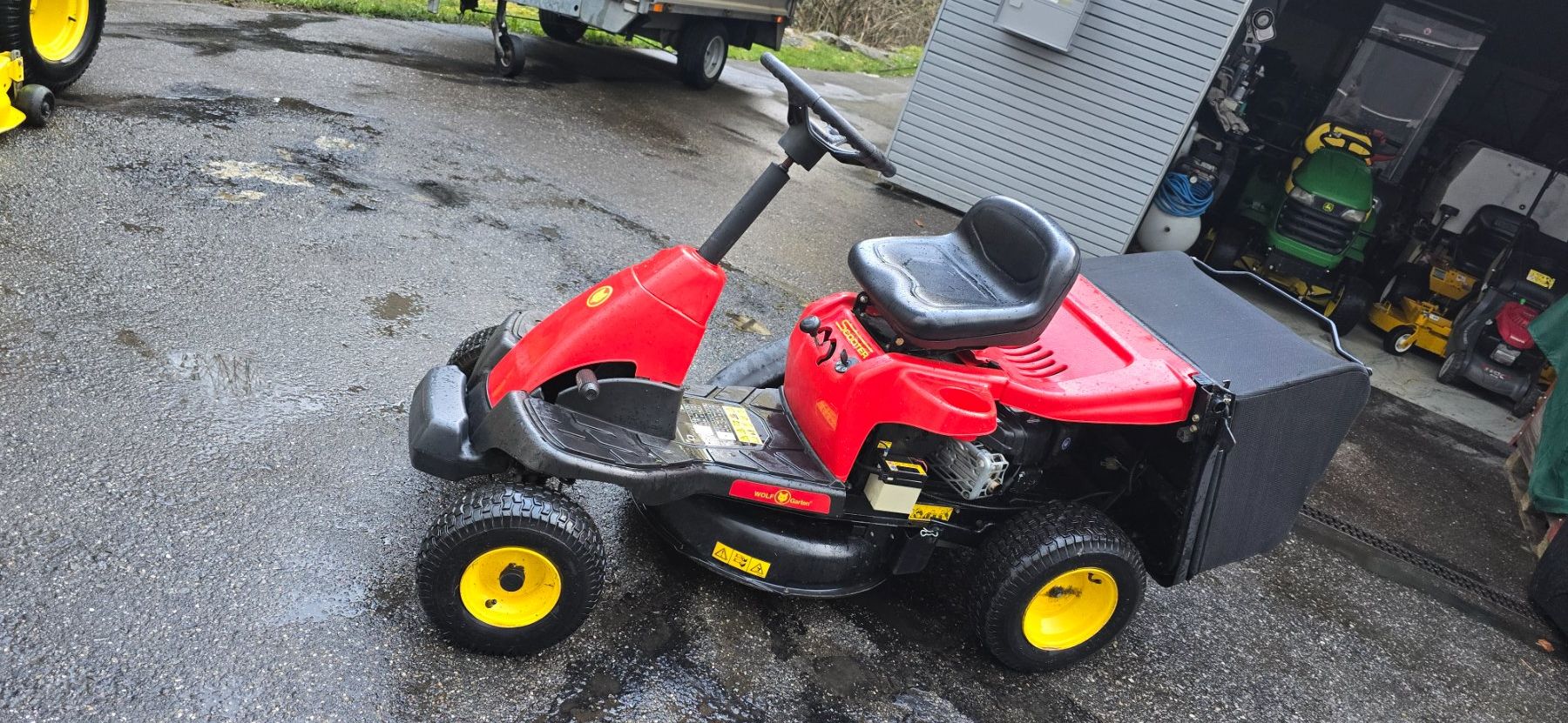 Tagliaerba: Wolf Scooter Rasentraktor, – Usato da Rain venduto da Fafan069