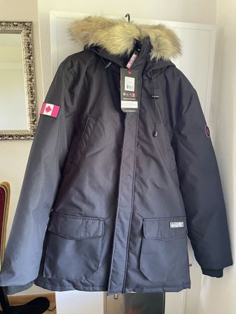 Winterjacke Canadian Peak 1953 Expedition schwarz Grösse L