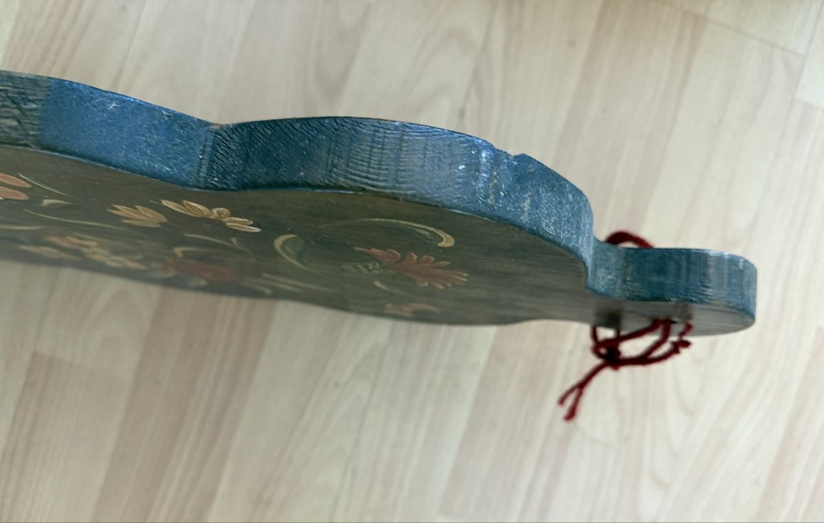 Articoli in legno: Golzbrett mit Bauernmalerei – Usato da Zug venduto da Malibu117 1