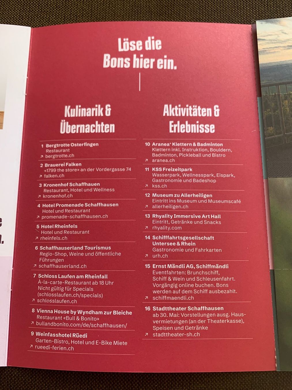 Buoni: GENUSSBOOKLET 2026 – Nuovo (secondo la descrizione) da Embrach venduto da korbflechter49 2