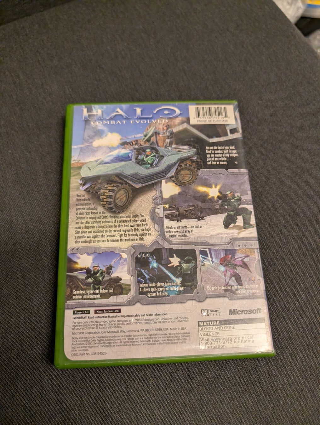 Spiele: Halo combat evolved Microsoft Xbox NTSC – Gebraucht aus Giubiasco von Ticinerd 1
