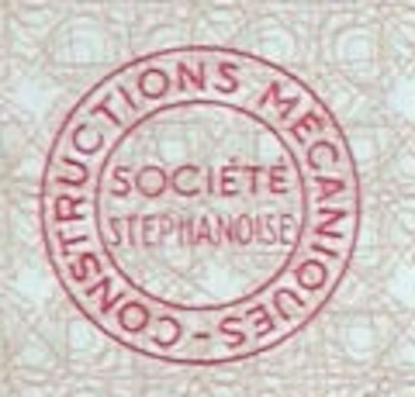 Dokumente: Société Stephanoise de Constructions Mecaniques SA – Gebraucht aus Solothurn von Sgasche 1