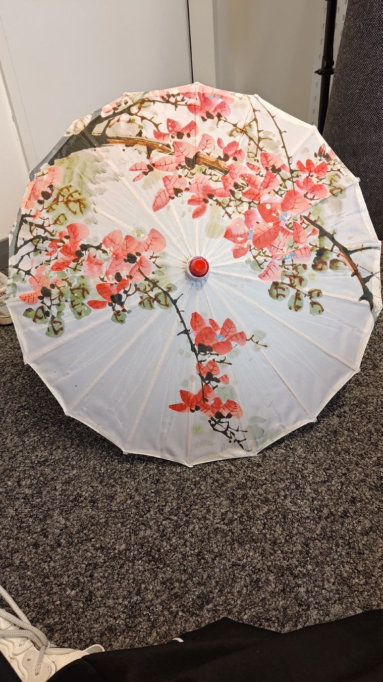Ombrelloni: Japanischer Papier Schirm – Nuovo (secondo la descrizione) da Schwerzenbach venduto da VityaCrafts