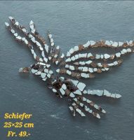 Mosaik Schiefer Bild Vogel Handgemacht