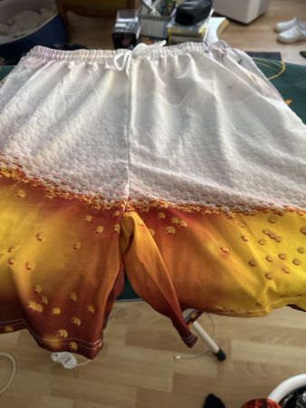 Badehose Bier-Motiv Grösse XL neu mit Etikette