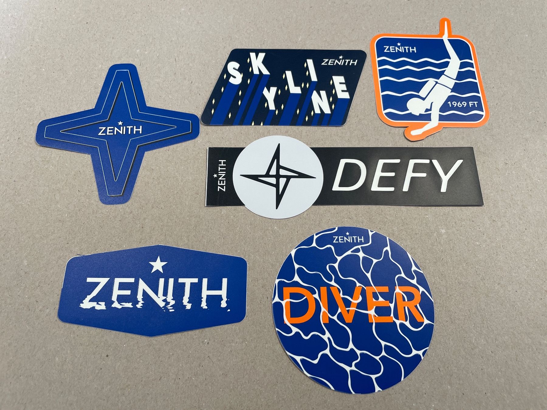 Sticker: Zenith Aufkleber NEU – Nuovo (secondo la descrizione) da Genève venduto da Livsonman