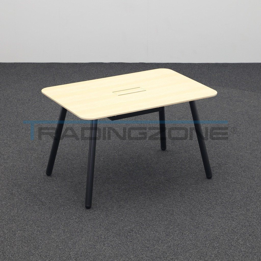Tables: Besprechungstisch Eiche hell/Schwarz 120 × 80 cm – D'occasion à Regensdorf par Tradingzone 1